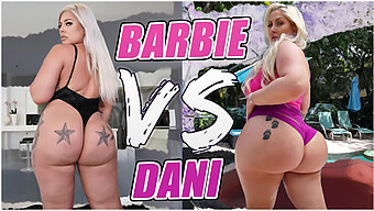 Mz Dani Und Ashley Barbie Engagieren Sich In Heißer Interracialer Action